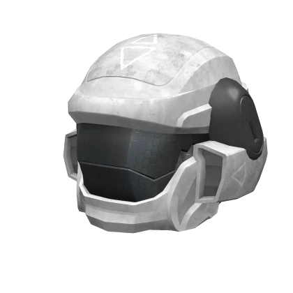 Polar White Cyber Helmet