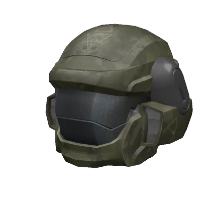 Olive Green Cyber Helmet