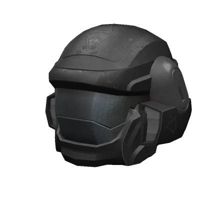 Warzone Black Cyber Helmet