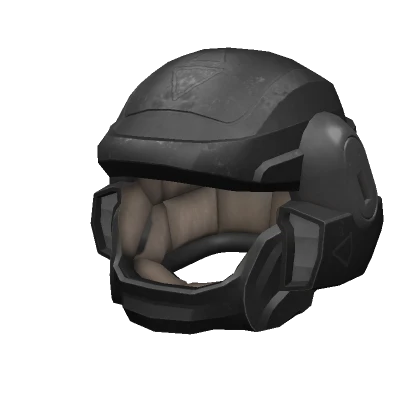 Warzone Black Cyber Open Helmet