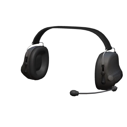 Warzone Black Headset