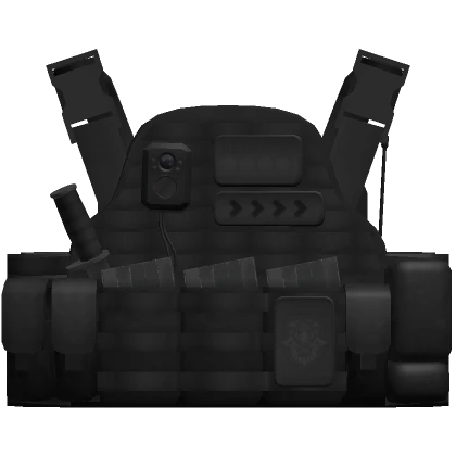 Warzone Black Body Armor