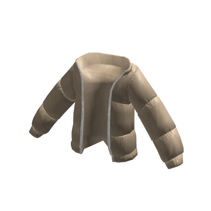 Beige Puffer Jacket