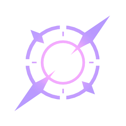 Purple Diamond Crosshair Halo