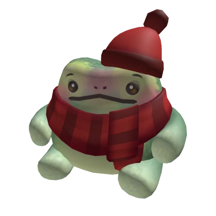 Cozy Winter Frog