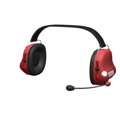 Racing Red Headset