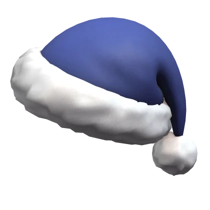 Blue Santa Hat