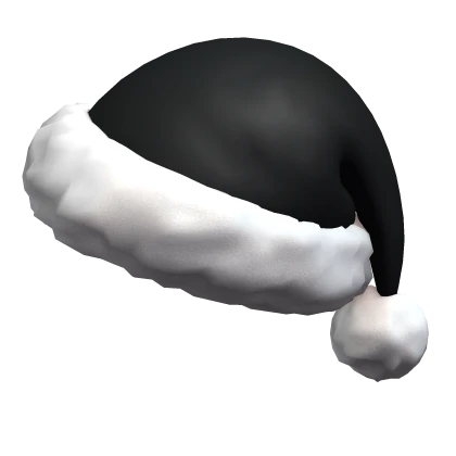 Black Santa Hat