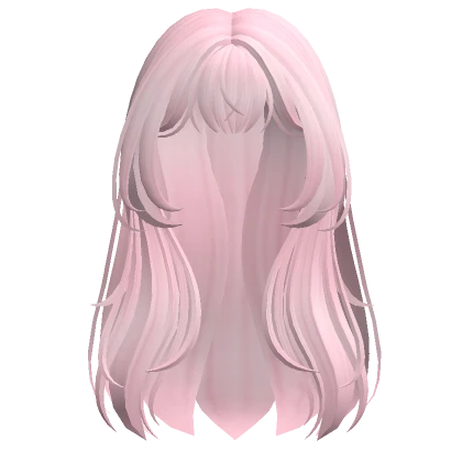 ♡ pink kawaii layered soft hair