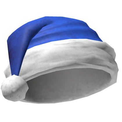 Christmas Blue Santa Hat