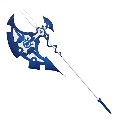 Sapphire War Axe