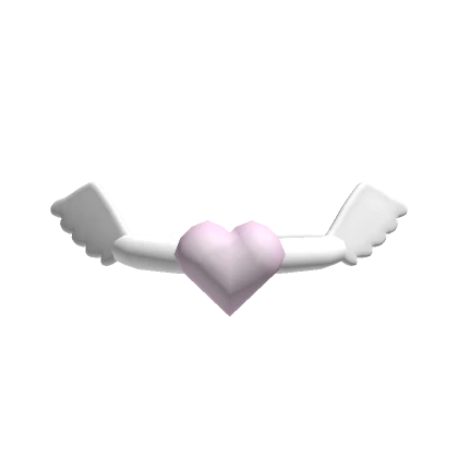 ɞ | pink heart angel halo