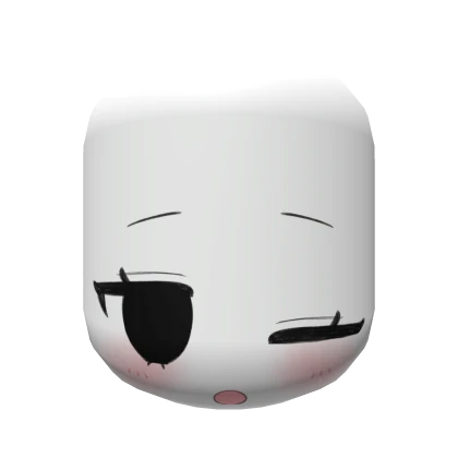 Winking Sleepy Soft Black Eyes