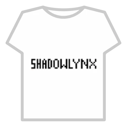 Shadowlynx8090's Pixel Shirt