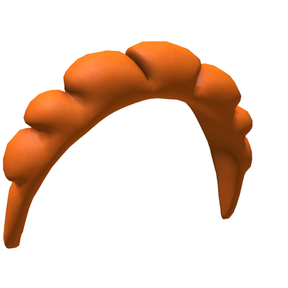 CB Bubble Headband In Orange
