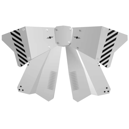 White Cyber Bow