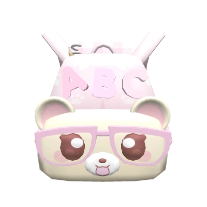 *nerd alert~ !!* bear backpack(*^▽^*)