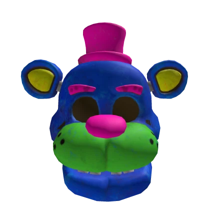 Multi-Colored Freddy Head