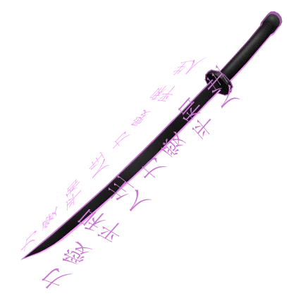 Katana Kanji Pink