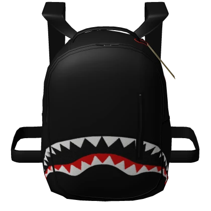 Authentic Ahkground Black Backpack 1.0