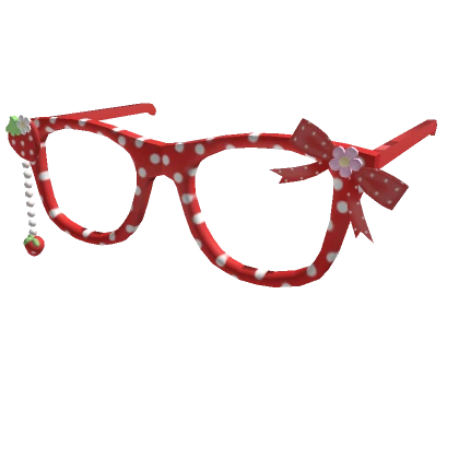 Kawaii Strawberry ### ##### Bow Glasses🍓