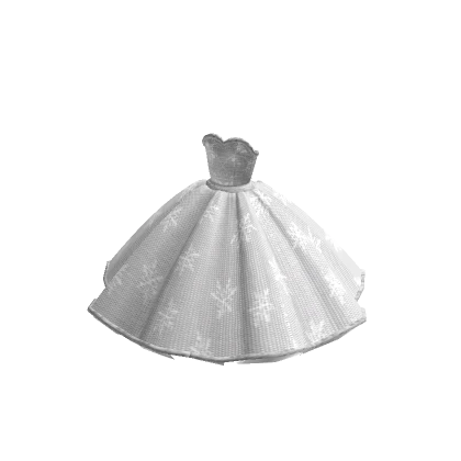 Christmas Dress - White