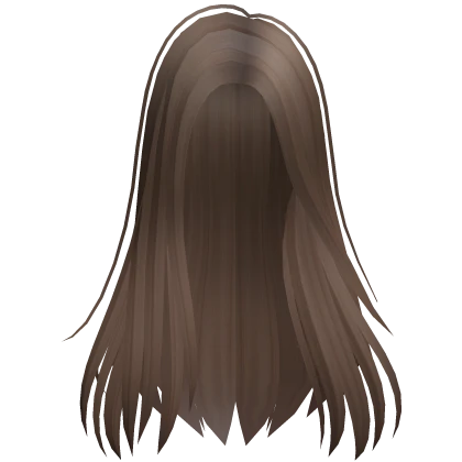 Straight Long Hairstyle (Brown)