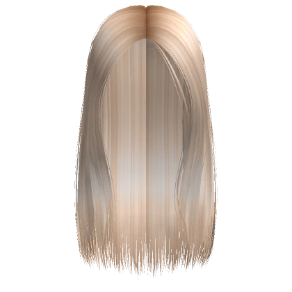 Sleek Chic Middle Part in Warm Blonde