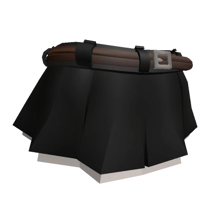 Black Chibi Skirt w/ Belt