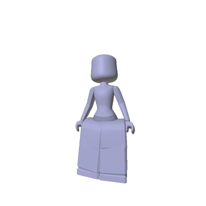 Woman Thin Blocky