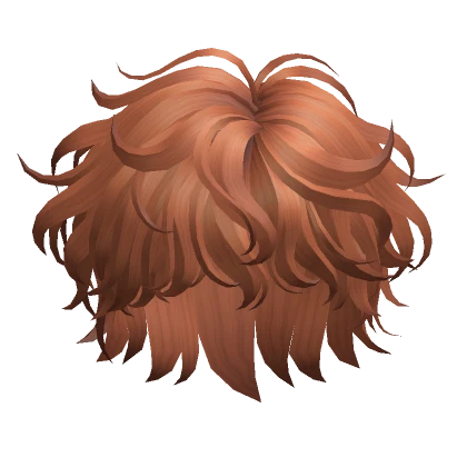 Fluffy Wavy Hair(Ginger)