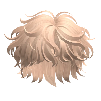 Fluffy Wavy Hair(Blonde)