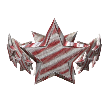 Candy Cane Star Crown