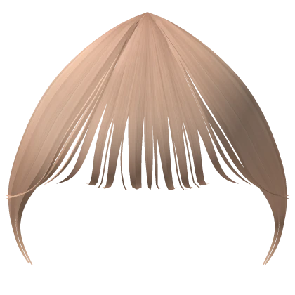Soft Wispy Idol Bangs (Blonde)