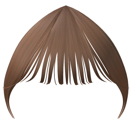 Soft Wispy Idol Bangs (Light Brown)