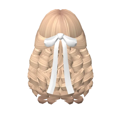 Posh Sorella Curls w/ Ribbon (Blonde)