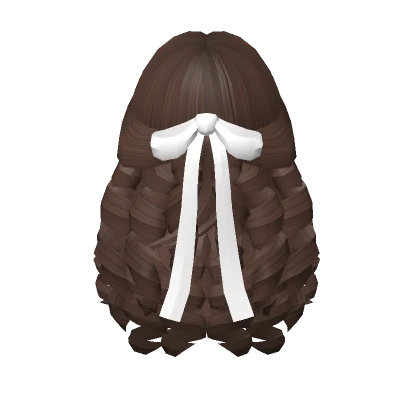 Posh Sorella Curls w/ Ribbon (Brown)