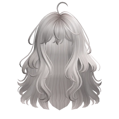 Anime Wavy Hair(Silver)