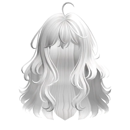 Anime Wavy Hair(White)