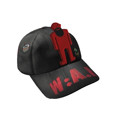 leather W.A.R walter cap