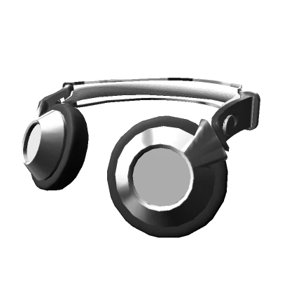 ✅ Silver headphones