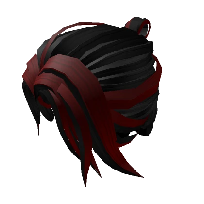 LOC'S Samurai Oni Hair Black and Red