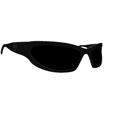 Y2K Grunge Emo Vamp Stylish Sunglasses black