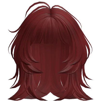 Fluffy Blob Cut (Red)