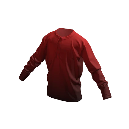 Buttoned Red/Black Longsleeve