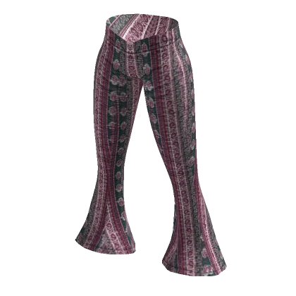 ʚ flare boho leggings pink