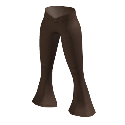 ʚ flare leggings brown