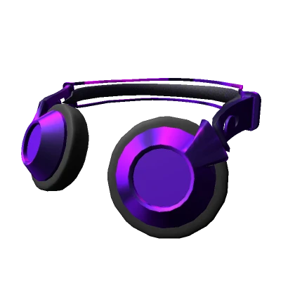 ✅ Purple headphones