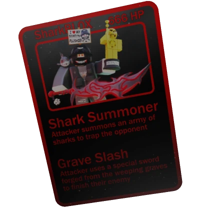 SharkBlox Trading Card