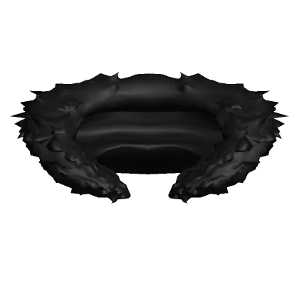 [1.0] Black Fur Hood